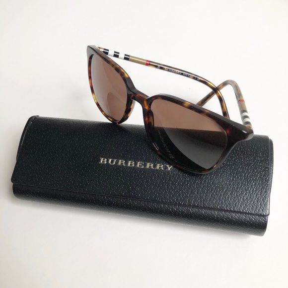 Burberry Accessories - Burberry Tortoise Sunglasses
